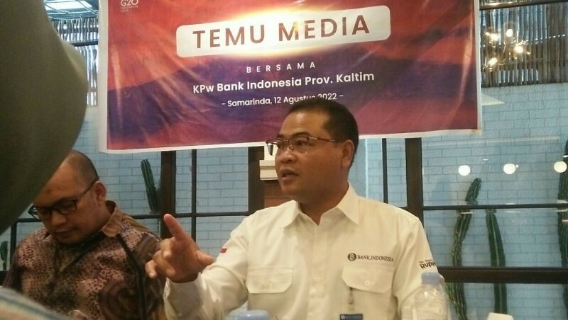 Kepala BI Perwakilan Provinsi Kaltim Ricky Perdana Gozali di Samarinda